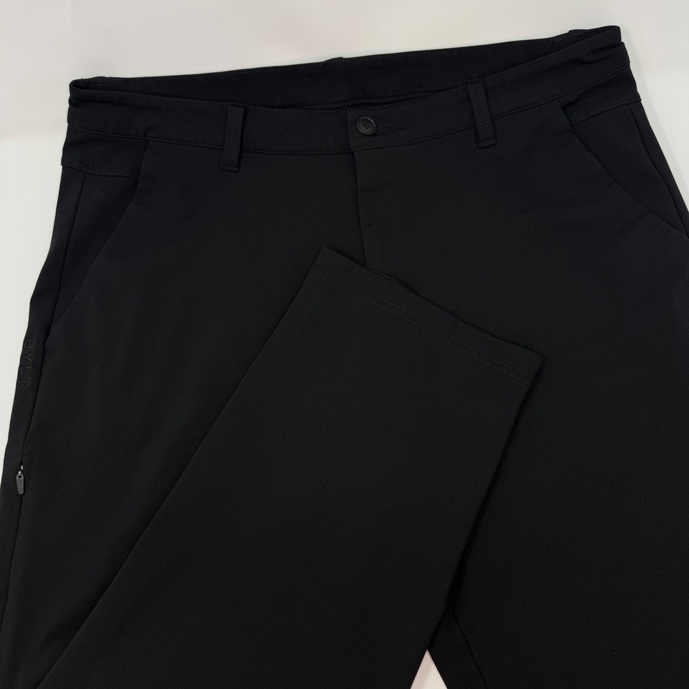BYLT Premium Basics‎ Mens Size 36 Everyday Pant Black  Stretch Chino Tech Travel